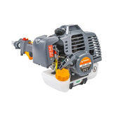 Hectarul - Motocoasă de tuns iarbă multifuncțională pe benzină 4 în 1 – coasă, ferăstrău, foarfece gard viu, Powermat PM-KSW-4HM, 4CP, 42cc